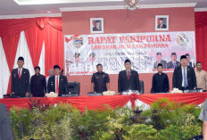 DPRD Muratara Gelar Paripurna Penyampaian Pidato Bupati Muratara Terpilih