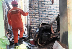 Kebakaran Rumah, Vespa VBB Tahun 1965 Ikut Terbakar