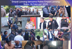 Geger! Razia Besar di Kampung Narkoba Empat Lawang, Puluhan Personel Dikerahkan!