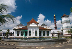 Melihat Masjid Agung Darussalam Musi Rawas Salah Satu Wisata Religi di Sumatera Selatan