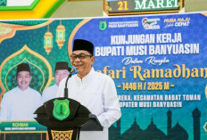 Bupati Muba Meriahkan Safari Ramadhan di Desa Sereka