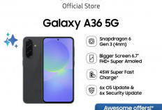 Harga Turun Drastis! Samsung Galaxy A36 Resmi Rilis, Kinerja Setara Flagship tapi Cuma Rp5 Jutaan!
