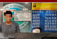 Gagalkan Peredaran 96 Paket Sabu dan 5 Butir Pil Ekstasi