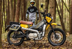 Lebih Garang dari Honda CT125, Bebek Trail Leten LT 190 Hadir dengan Kontrol Traksi dan ABS