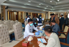 Usai Sidang, DPRD Pagar Alam Mendadak Di Tes Urine oleh BNN