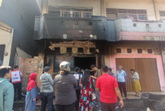 Diduga Korsleting Listrik, Tempat Pijat Refleksi di Palembang Terbakar