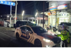 Satlantas Gelar Blue Light Patrol Malam Hari