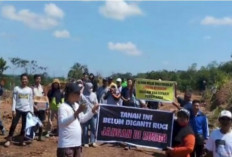 Warga Desa Keban Agung Gelar Aksi Protes, Tolak Harga Ganti Rugi Tanah yang Ditawarkan PTBA dan PT BSP