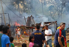 Kebakaran Melanda 4 Rumah dan Toko di OKI 