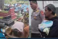 Kisah Pilu Tunawisma di Palembang: Gendong Jasad Bayi Keliling Kota, Polisi Turun Tangan Bantu Pemakaman