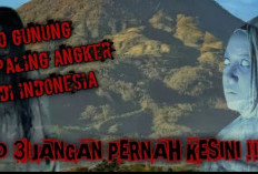 10 Gunung Angker Indonesia: Misteri di Balik Keindahan Alam yang menakjubkan.