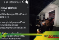 Malam Kenegaraan dan Aktivitas Masyarakat Terganggu, PLN Tebing Tinggi Sampaikan Permohonan Maaf