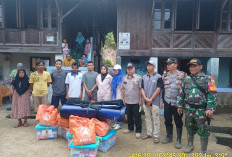 Lima KK Korban Longsor Terima Bantuan Logistik