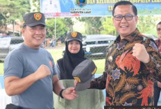 Buka Pelatihan Satlinmas Desa dan Kelurahan