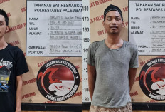 Dua Sekawan Diringkus Satres Narkoba Polrestabes Palembang
