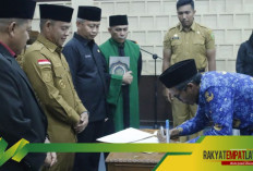 Fauzan Khoiri Pimpin Pelantikan Nomenklatur Jabatan Fungsional di Empat Lawang