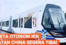 Kereta Tanpa Rel Buatan Cina Siap Beroperasi di Ikn Indonesia Mulai Agustus