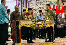 Wabup Empat Lawang Hadiri Penandatanganan MoU BPS dan Pemda