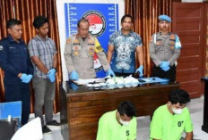  Polisi Gagalkan Peredaran 1,2 Kilogram Sabu di Aceh Timur