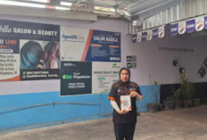 Nabilla Salon-Beauty Tumbuh Pesat Sebagai AgenBRILink, Tingkatkan Akses Perbankan di Desa Kepung