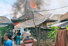 Satu Rumah Warga Endikat Ilir Hangus Terbakar