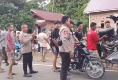 Viral di Medsos! Polisi Bubarkan Balap Liar di Desa Sawah