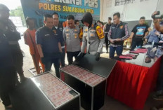 Polres Sukabumi Tangkap Tujuh Pelaku Penipuan Modus Penggandaan Uang, Korban Rugi Hingga Rp1 Miliar