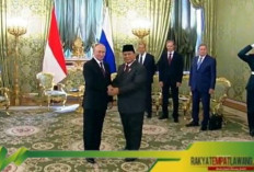 Presiden Terpilih Prabowo Subianto Bertemu Presiden Rusia Vladimir Putin di Kremlin