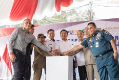 Gubernur H. Herman Deru dan Bupati Muba H M. Toha Resmikan Groundbreaking Revitalisasi Jembatan P6 Sungai Lala
