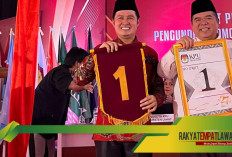 Yulius Maulana dan Budiarto Marsul Resmi Mendapatkan Nomor Urut 1 di Pilkada Lahat 2024