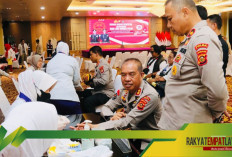 Polda Sumsel Gelar Donor Darah Serentak, HUT Humas Polri ke-73 Sumbangkan 1.287 Kantong Darah!