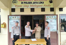 Kades Donorejo Serahkan Senjata Api Rakitan ke Polsek Jayaloka, Polres Mura