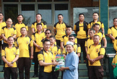 Polres Lahat Gelar Bakti Sosial di Masjid Al Muhajirin