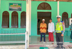 Sat Lantas Gelar Pengamanan Sholat Jumat 