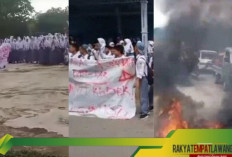 Viral:Ratusan siswa SMA Di Muratara Demo tuntut kepala sekolah diganti?