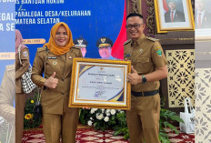 Lurah Tanjung Makmur Harumkan Nama Empat Lawang