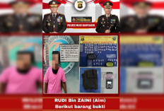 Satresnarkoba Polres Muba Ciduk Dua Pengedar Sabu