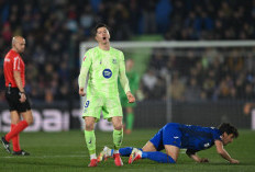 Barcelona Tertahan Imbang 1-1 di Markas Getafe, Selisih Poin Makin Lebar dengan Puncak Klasemen