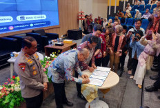 Kapolda Hadiri MoU PT.DSPEC Internasional Medika Bersama UIN Palembang