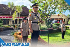 Kapolres Pagaralam Pimpin Upacara Hari Juang Polri, Teguhkan Semangat Pengabdian