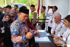 KPU Empat Lawang Gelar Pengudian Nomor Urut Paslonkada