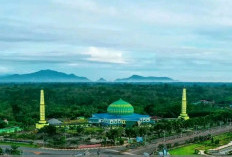 Masjid Agung Darussalam Musi Rawas Ikon Religi dan Wisata di Sumatera Selatan