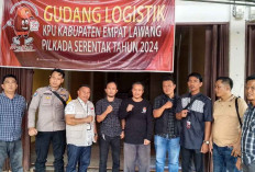 PPK Pendopo Barat Kecamatan Pertama Kembalikan Logistik 