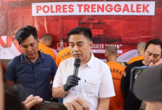 Jajaran Satresnarkoba Polres Trenggalek Ungkap Sindikat Narkoba, Sita 22,64 Gram Sabu dan 9.377 Butir Pil