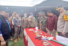 Polres Sinergi Bersama Lapas Kelas llB Gelar Razia Gabungan