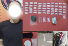 Puluhan Paket Shabu Gagal Beredar Dari Tangan Resedivis