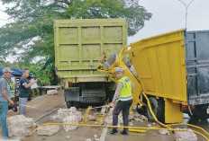 Dump Truck Tronton Mogok Disundul Truk Colt Diesel