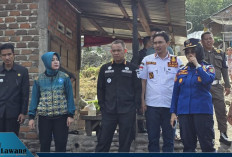 Pj Bupati Empat Lawang Tunjukkan Aksi Cepat, Serahkan Bantuan Langsung untuk Korban Kebakaran di Desa Remantai