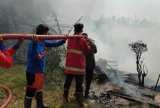 Saat Pemilik Pulang Kampung, Rumah Habis Terbakar