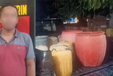 Home Industri Tuak Digrebek, Pemilik ditangkap Polsek Tugumulyo Polres Musi Rawas, Beroperasi di Bulan Ramadha